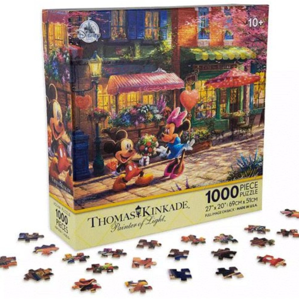 Mickey and Minnie Mouse Sweetheart Cafe Puzzle